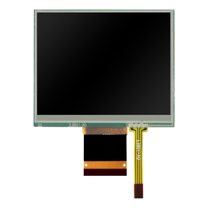 3.5 Polegada 320x240 brilho 350 lêndeas interface 50 pinos display tipo tft/transmissivo/normalmente branco rtp painel de toque