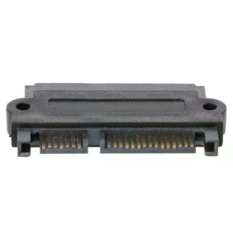 SFF-8482 SAS 22 Pin to 7 Pin + 15 Pin SATA Hard Disk Drive Raid Plug Adapter