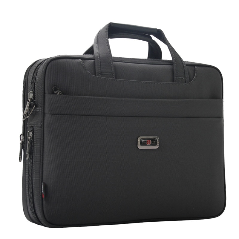 Merk laptoptas 16 inch laptop waterdichte notebook schoudertas handtas voor mannen aktetas
