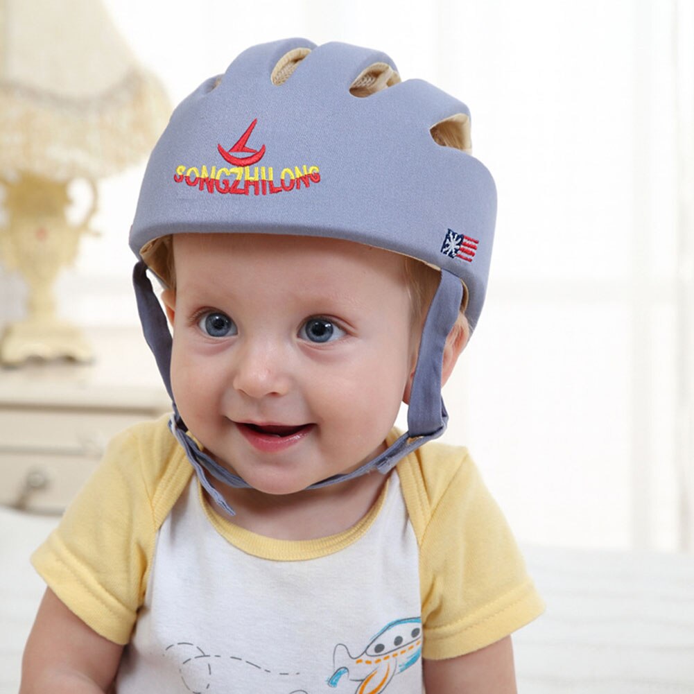 Crawl Baby Anti Collision Hoofdbeschermer Cap Verstelbare Zuigeling Beschermende Hoed Spelen Geventileerde Veiligheid Helm Slijtage Peuter