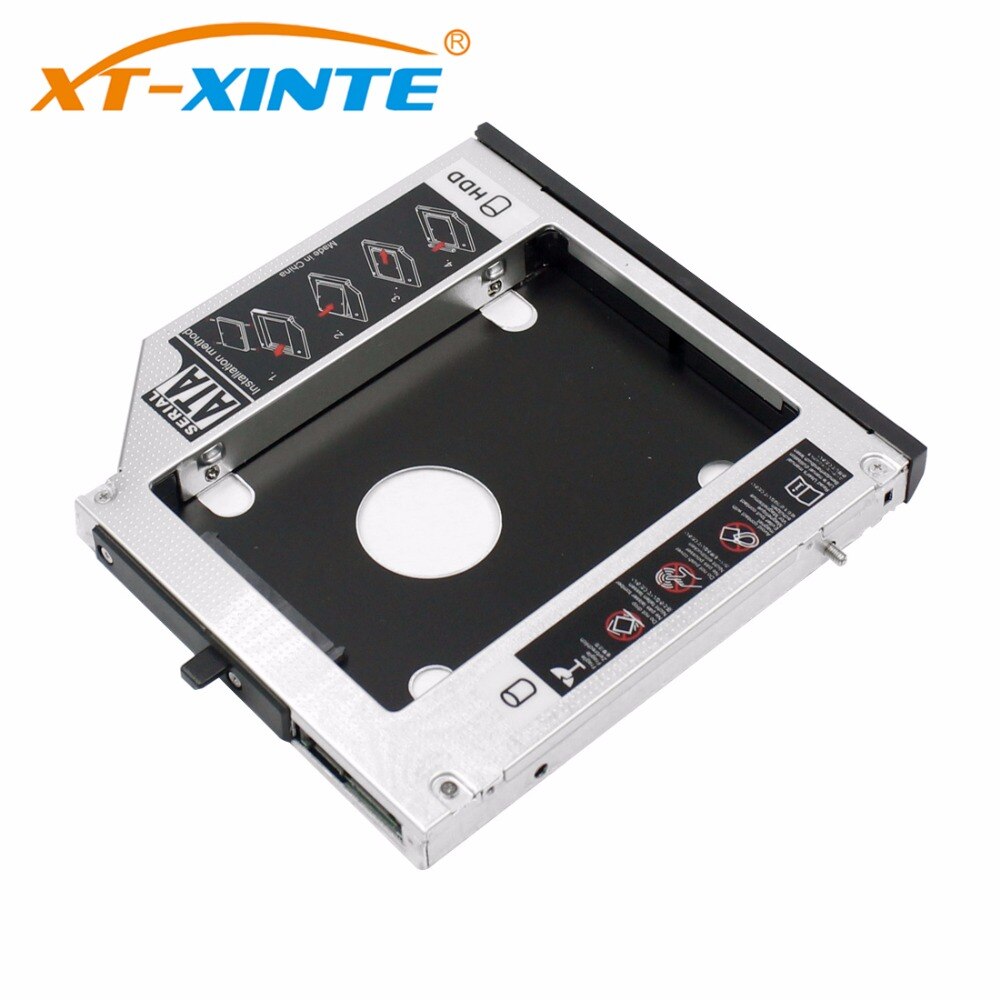 Sata 3.0 ssd-adapter 12.7mm sata-hårddisk hdd caddy bay 2.5 tums extern hölje för ibm thinkpad  r400 r500 t420