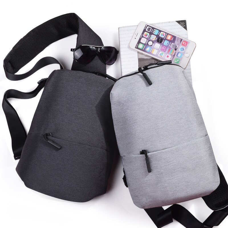 Casual borsttas usb oplaadbare unisex schouder crossbody multifunctionele effen kleur oxford borsttas