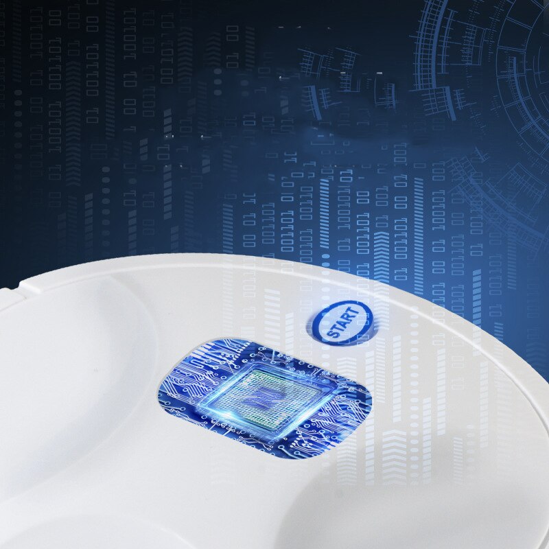 Smart Robot Vacuum Cleaner-90Min Runtime, 1800 PA Rechargeable Electric Robo Vacuum Cleaner