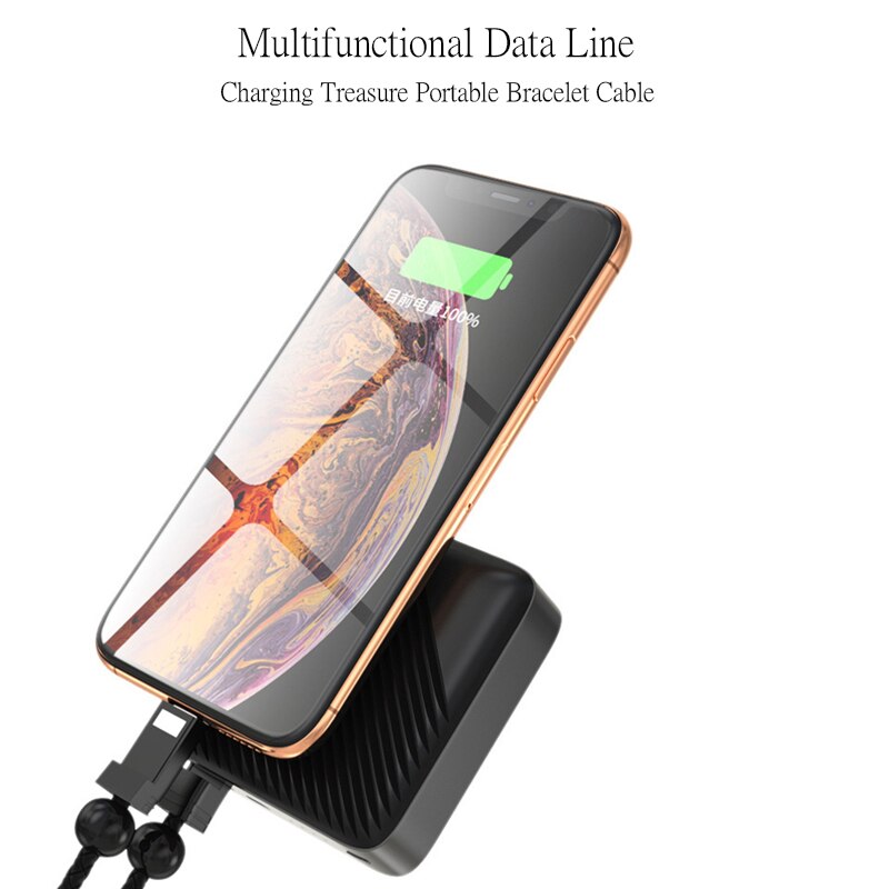 Usb Opladen Armband Charger Smart Sieraden Kraal Polsbandje Snelle Data Kabel Voor Iphone C Micro Usb Android Telefoon Autolader