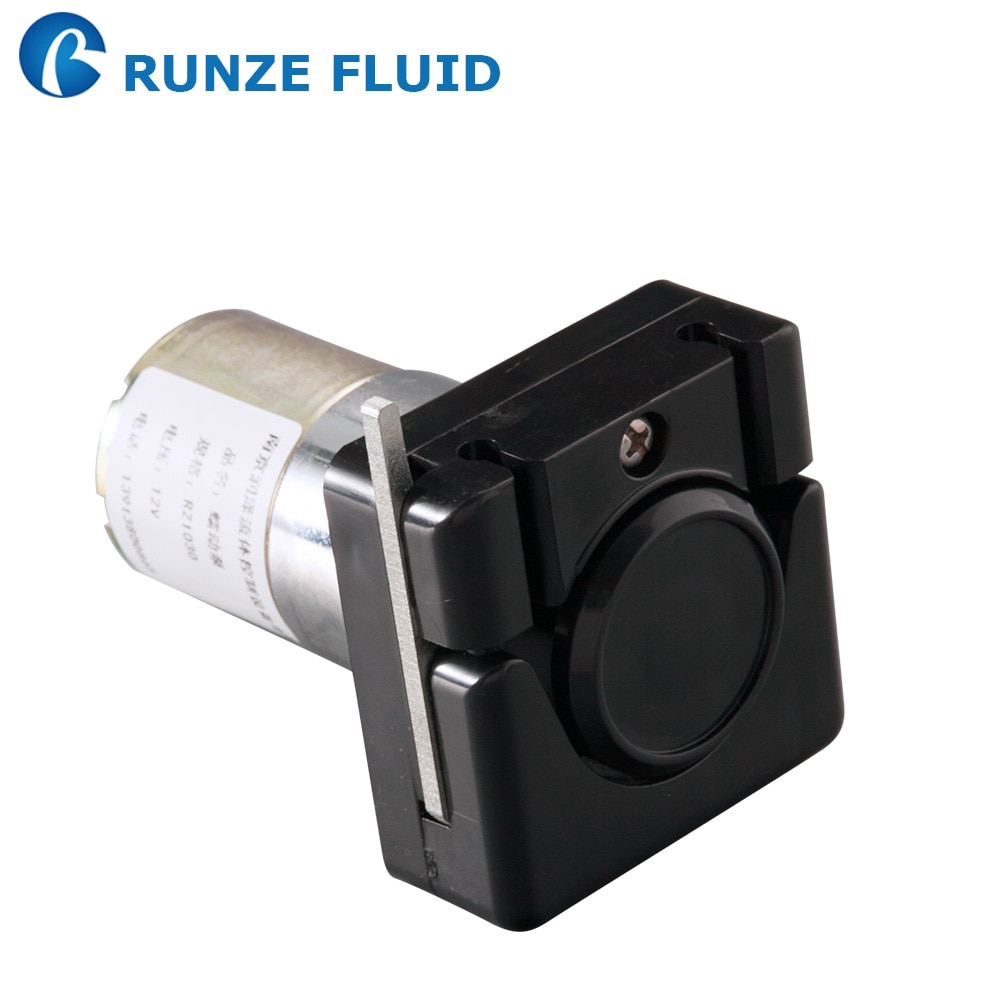 Microfluidic Peristaltic Pump 12 Volt 24 Volt Small Size Easy Installation Easy Operation Fast Tubing Replacement Ensure