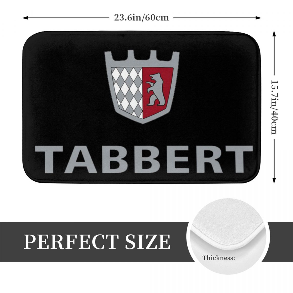 Tabbert Caravan Non-slip Doormat Floor Mat Dust-proo Carpet Rug for Kitchen Entrance Home Balcony Footpad Mats