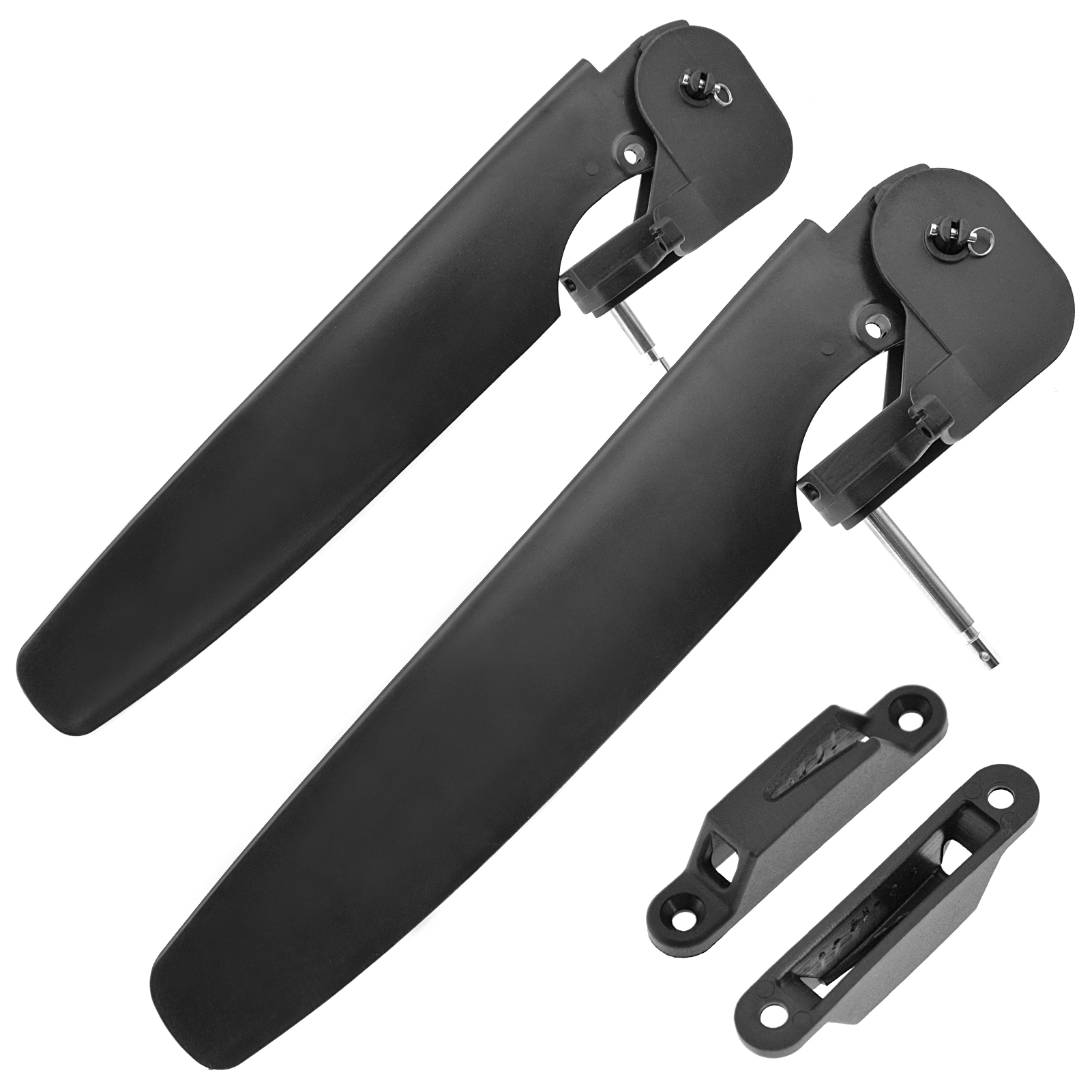 Kayak tail rudder steering system control kit for direction control adjustment pedal can be connected