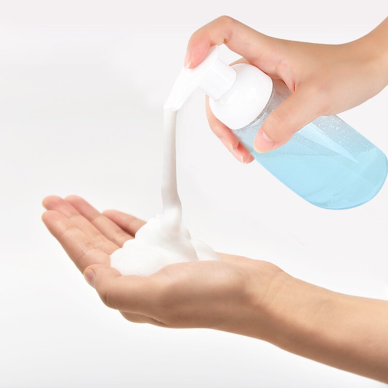 Hand Shampoo Travel Pot Handheld Transparent Empty Container bo... – Vicedeal