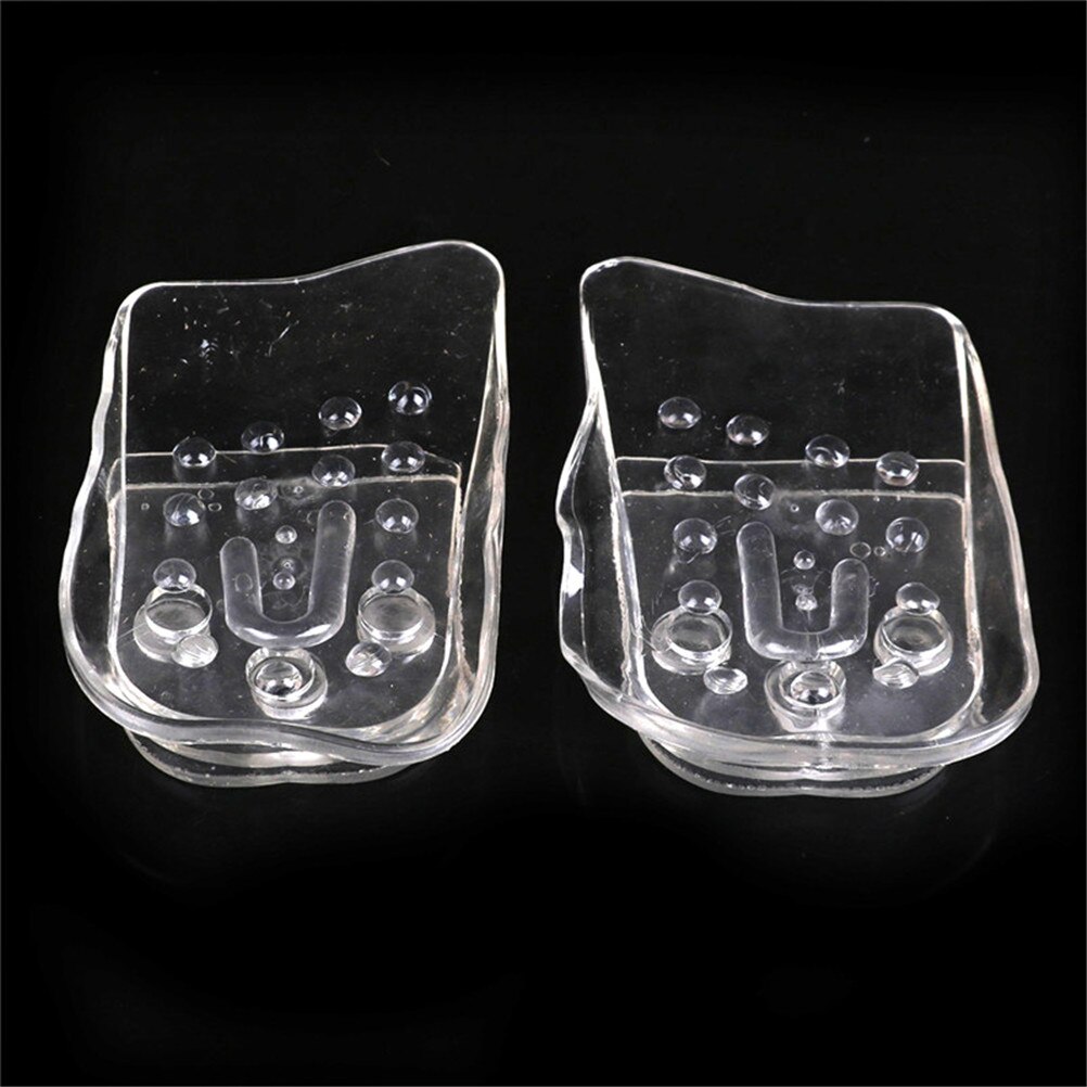 1 par de inserciones ajustables para Taller almohadillas para zapatos de elevación Inserciones de Gel de silicona aumento de altura 5 capas plantillas cómodas para mujeres y hombres