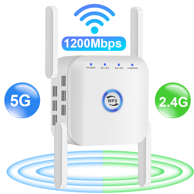 5G lang Palette Wifi Verstärker Wifi Signal Verstärker Wi-fi Netzwerk Verlängerung Wifi Booster 1200m 5 Ghz kabellos Verstärker wi Fi 5 Ghz