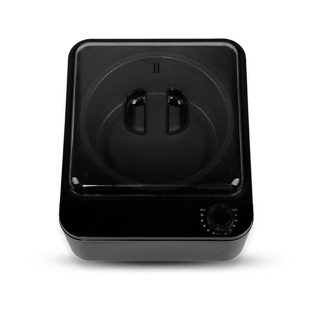 Machine à fondre la cire, chauffe-cire, pour épilation des poils, cire, haricots, outils d'épilation: Black EU Plug