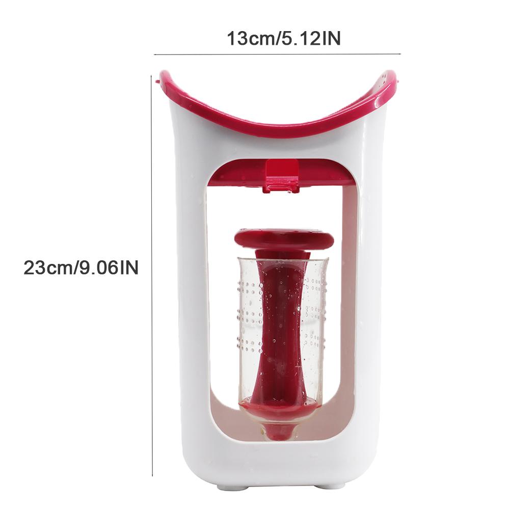 Fruit Squeeze Station Baby Verse Vruchtensap Voedsel Maker Pouch Puree Knijper Sap Dispenser Babyvoeding Knijper Gebruikelijke