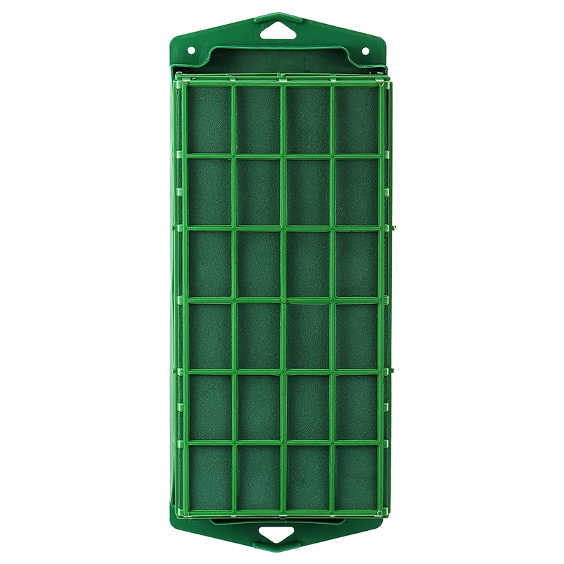 1 Pcs Steekschuim Kooi Bloem Houder Met Steekschuim Voor Bloemen Kooi Kom Voor Tafel Middelpunt Bloemstuk