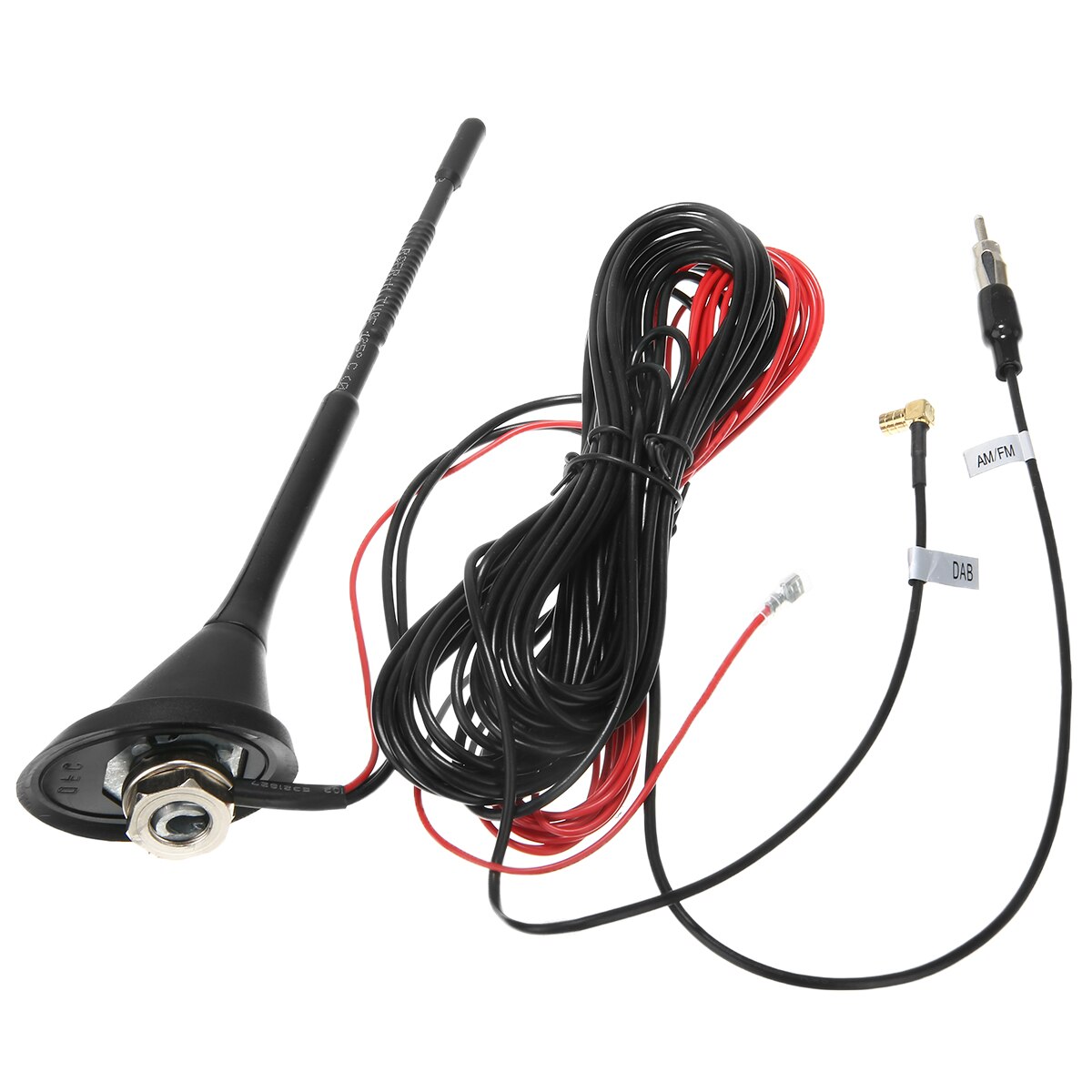Motor Guard Roof Mount Amplified DAB+FM Radio Aerial Antenna Mast For Ford Fiesta Focus