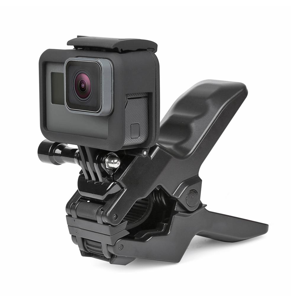 ALLOET ganasce portatili morsetto flessibile 4K clip per montaggio su morsetto per videocamera sportiva per GoPro Hero 1 2 3 3 + 4 accessorio per Action Camera