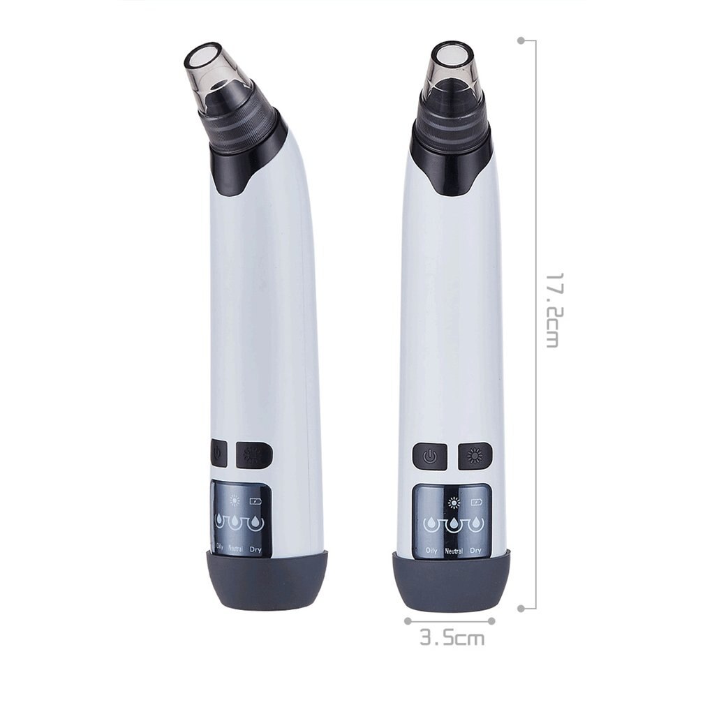 Blackhead Remover Pore Vacuum Facial Cleaner Electric Acne Comedone Extractor Us For Female Women Men
