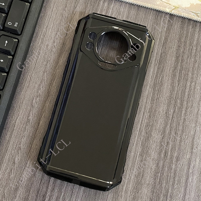 Voor doogee s cyber pro cyberpro cyberpro doogee cyber achterkant ringhouder beugel telefoonhoesje smartphone tpu zachte hoes: Buikspieren / Blauw