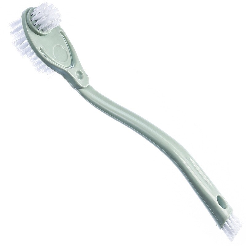 Multifunction Double Headed Long handled Shoes Brush Bristles Double Sided Cleaning Brush Shoes Brush Home Cleaning