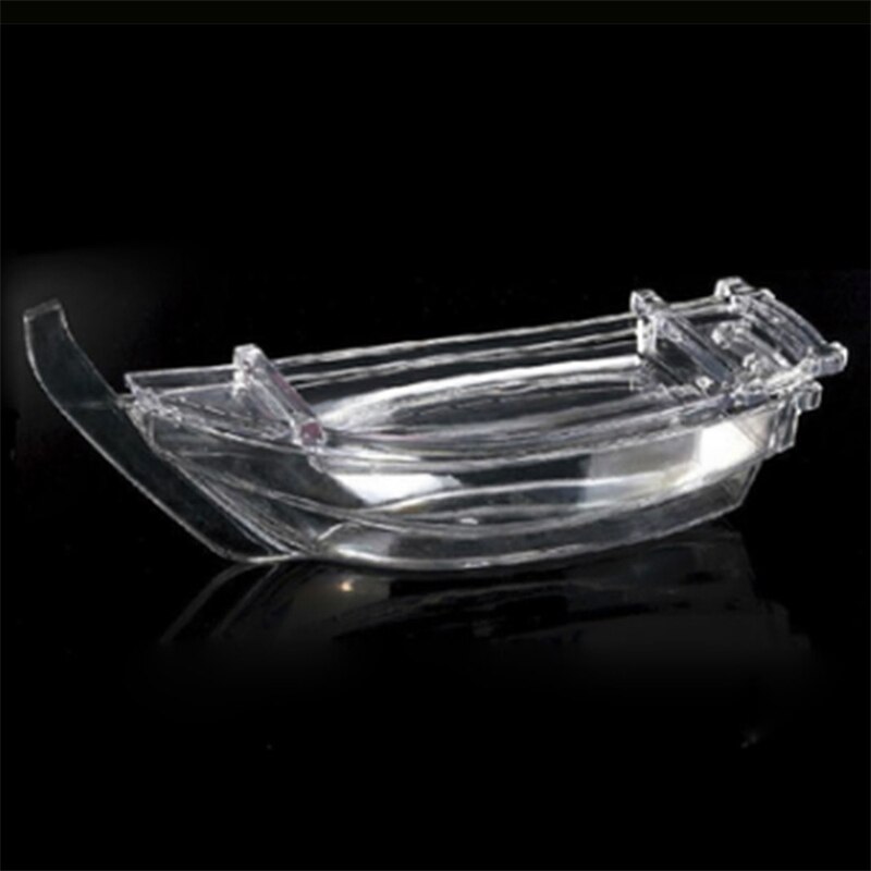 Black SUSHI BOAT sashimi boat dry ice cooking boat ABS salmon plate sashimi plate Japanese cooking Dragon Boat container