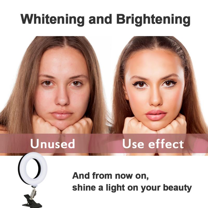 Led Ring Lights LED Makeup Selfie Ring Light Phone Stand Holder For Ring Light For TikTok Photography With No Glare On Screen
