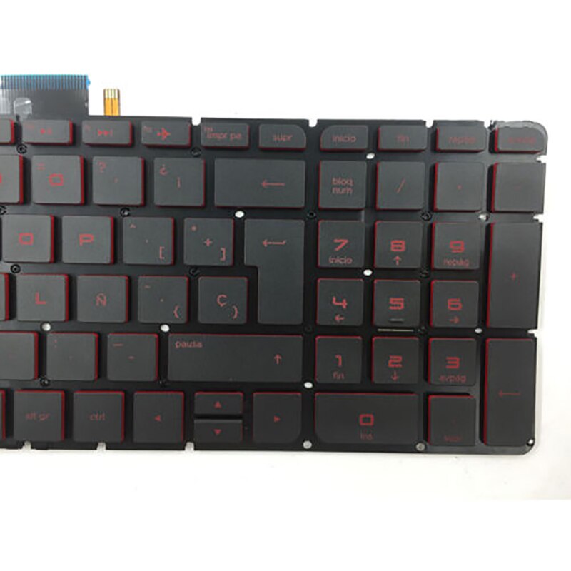 Teclado Retroiluminado Español Para Hp Omen 17 W000 17 W100 17 W200 17t W000 17t W100 17t W200 1585