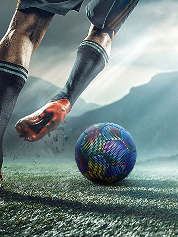 Lichtgevende Voetbal Licht Up Voetbal Glow In The Dark Maat 4/5 Voetbal Licht Up Voetbal Voor Kinderen Voetbal training