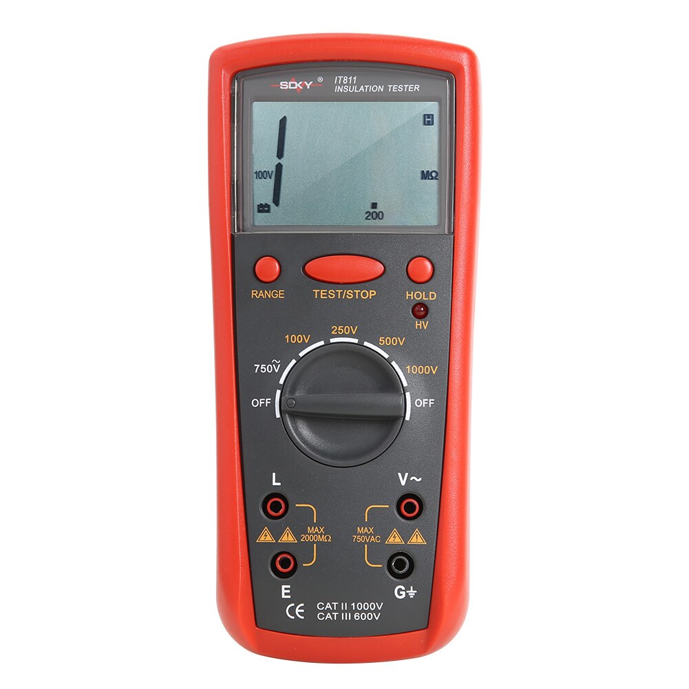 es811 Auto-Palette Isolierung Widerstand Meter Digitale Megger Ohmmeter Tester