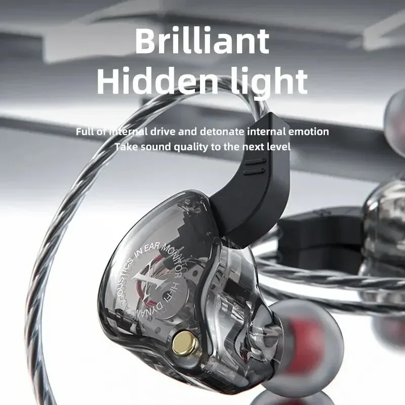 Gamer-Écouteurs filaires dynamiques X2, écouteurs HiFi, écouteurs RapBass, écouteurs intra-auriculaires, moniteur de jeu, casque antibruit sport, micro