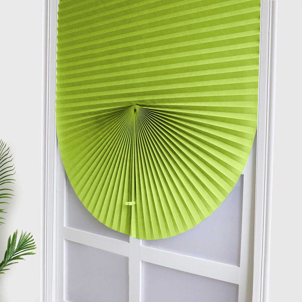 Solid Color Household Kitchen Pleated Shades Blinds Balcony Cafe Window Bathroom Home Curtain