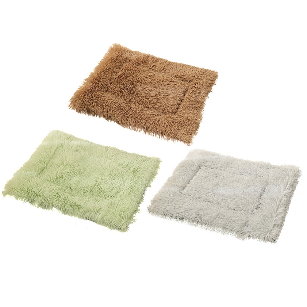 Winter Dog Bed Mat Soft Fleece Pet Cushion House Warm Puppy Cat Sleeping Bed Blanket for Small Large Dogs Cats Product