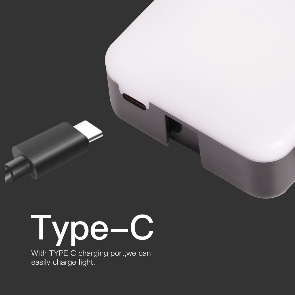 RGB NANO 6W Mini LED RGB Video Light With Magnet for Studio Vlogging tiktok