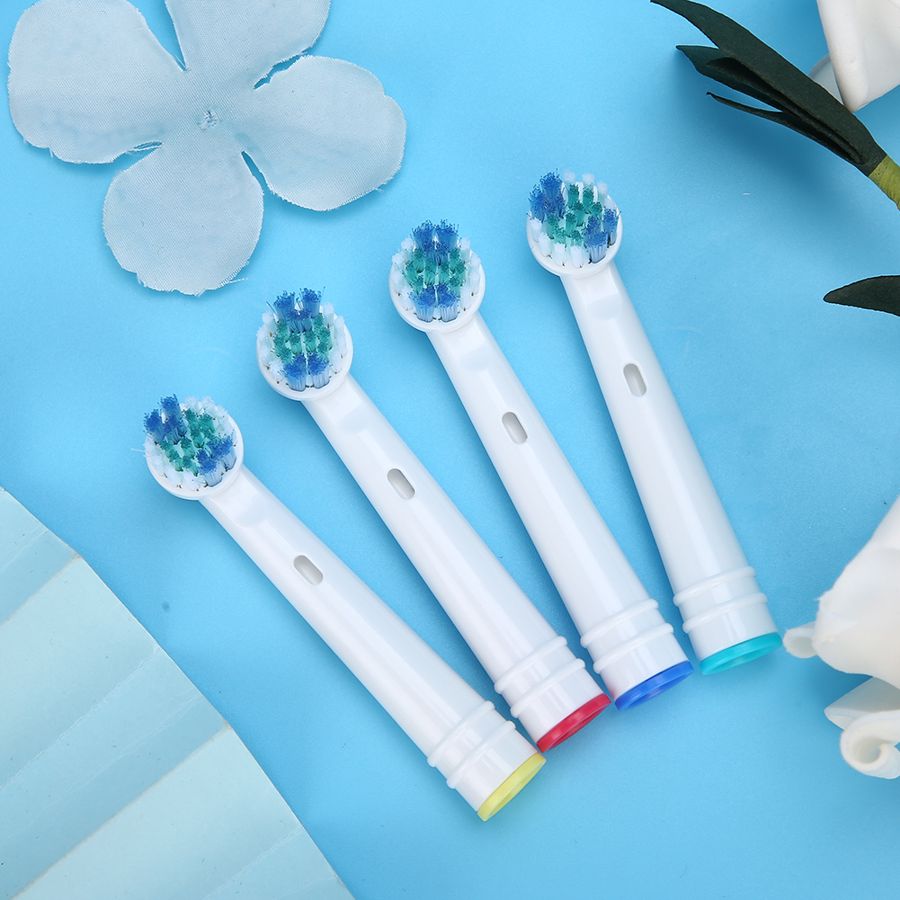 4 kpl sähköhammasharjan pään puhdistus sonic-hammasharjan vaihtopään lisävaruste oral-b-suunhoidon hampaiden valkaisutyökaluun