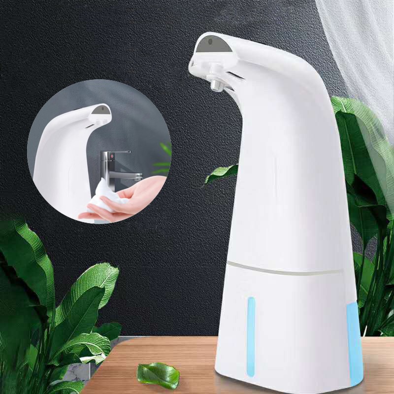 USB Charging Foam Liquid Dispenser Automatic Sensor Touchless Kitchen Bathroom Hand Washer Infrared Soap Dispenser Pump