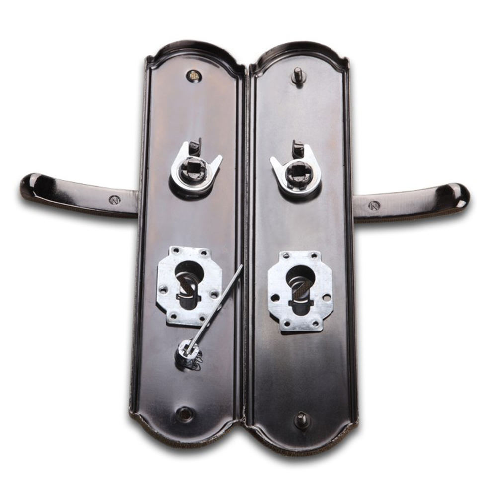 Silent Aluminum Door Handle Anti-Theft Security Door Lock Security Safe Furniture Handle Interior Door Lock