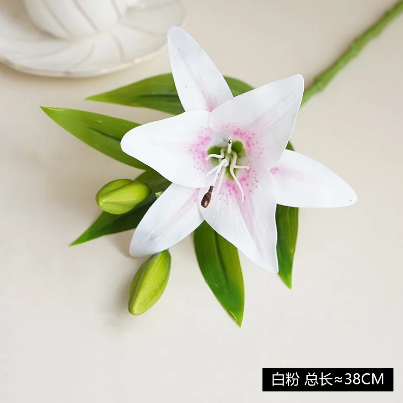 Artificial green plants flowers Bonsai White yellow light pink lily false blossom Sagittarius, Robinia pseudoacacia: black
