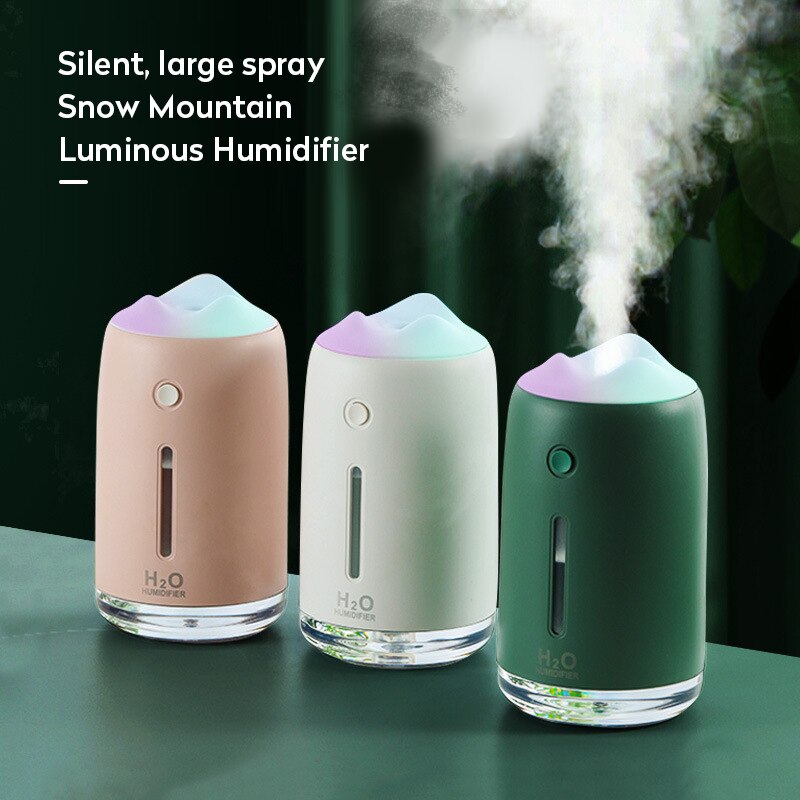 Ultrasonic Air Humidifier USB Electric Aromatherapy Humidifiers Diffusers Oil Aroma Diffuser Mist Maker For Car Office Home