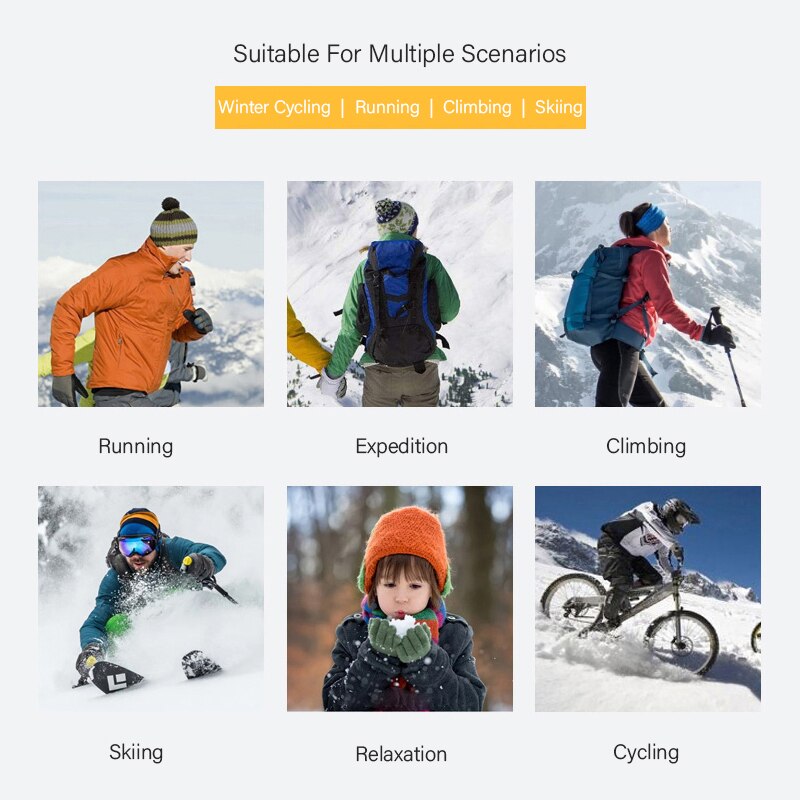 Vinterkeps gorros snowboard vinter skridskohattar flerfärgade varma mössor huvud varmt för män kvinna vår höst hatt skidhatt