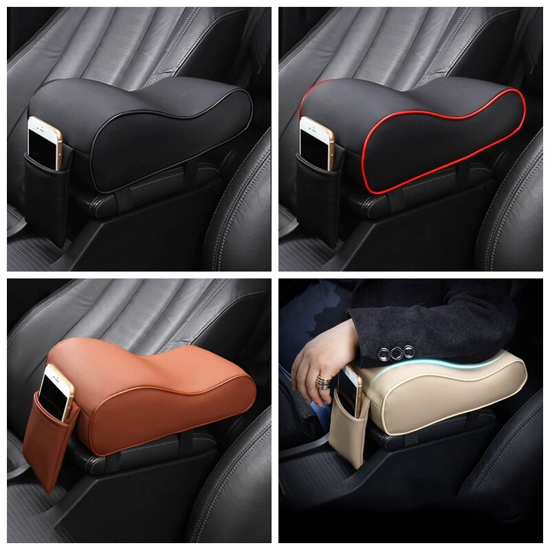 Universal Car Center Armrests Console Arm Rest Seat Pad For Corolla CHR Interior Accessories