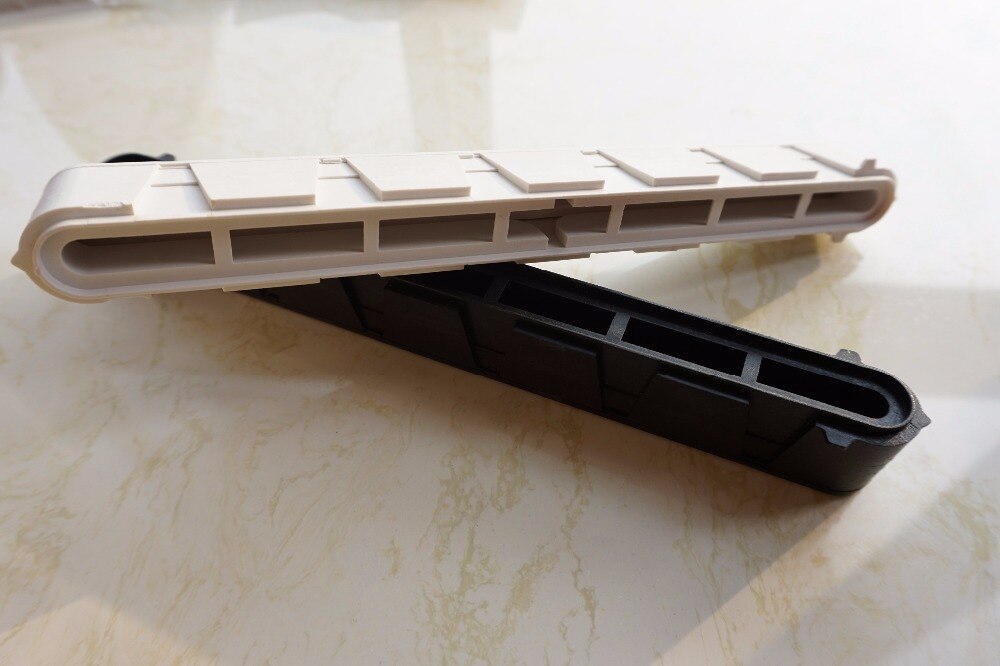 10 pulgadas negro Longboard Fin box fins box US fin plugs (2 uds)