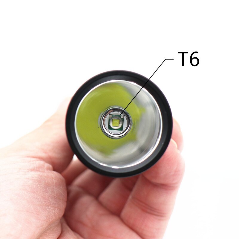 AEFJ, linterna LED, 18650 XML-T6, lámpara de alta potencia de 1100lm, linterna potente, a prueba de agua, Ciclo de campamento