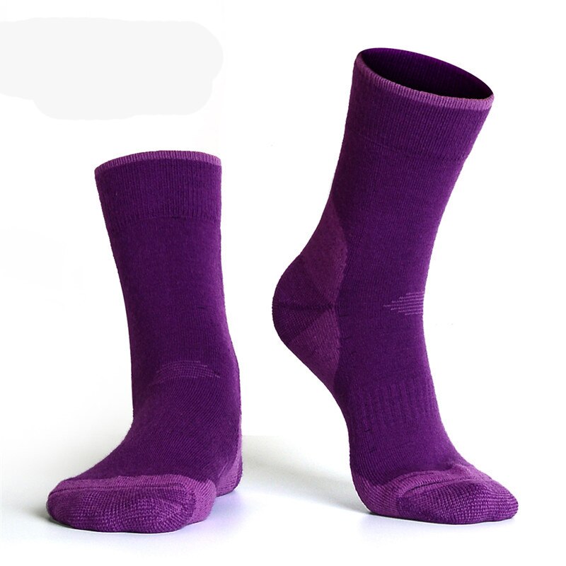 Winter Warme Ski Sokken Mannen Vrouwen Dikke Warme Wollen Sokken Volwassen Outdoor Sport Wandelen Camping Sneeuwscooter Ski Merino Wollen Sokken: color6
