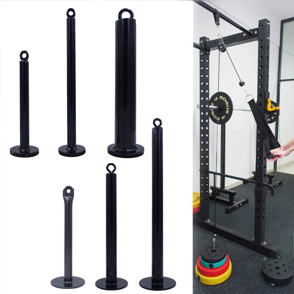 Loading Pin With Carabiner Gym Weight Bearing Dumbbell Bracket Strength Training Equipment For Powerlifting Exercises Crossfit