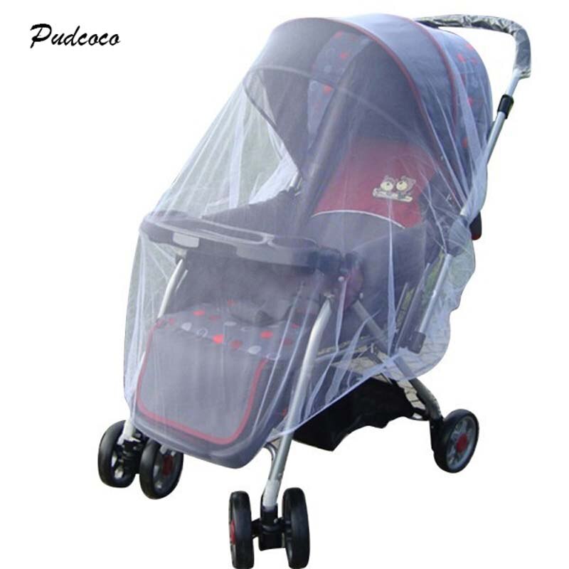 Winkelwagen klamboe Kinderwagen Mosquito Insect Net Mesh Buggy Cover voor Baby Baby Outdoor bescherm: Default Title