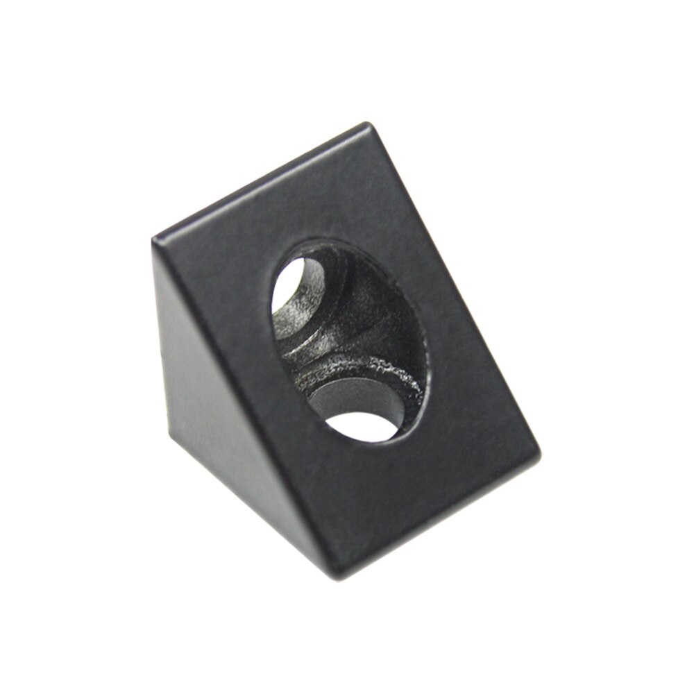 Aluminiumsblokk terning prisme kobling hjulregulator hjørne v-spor treveis kobling 90 gradere vinkel: B