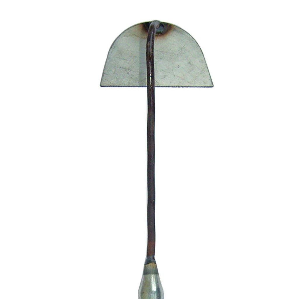 Garden Weeding Sickle Hand Hoe, Gardening Cutting Grass Hoe, Manual Hoe Tool with Thick Blade and Iron Handle