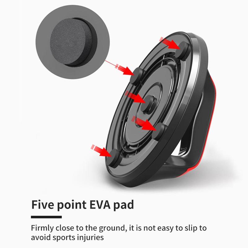 Push-ups Round 360 Degree Rotatable Push-ups Support Abdominal Equipment Fitness T8E2