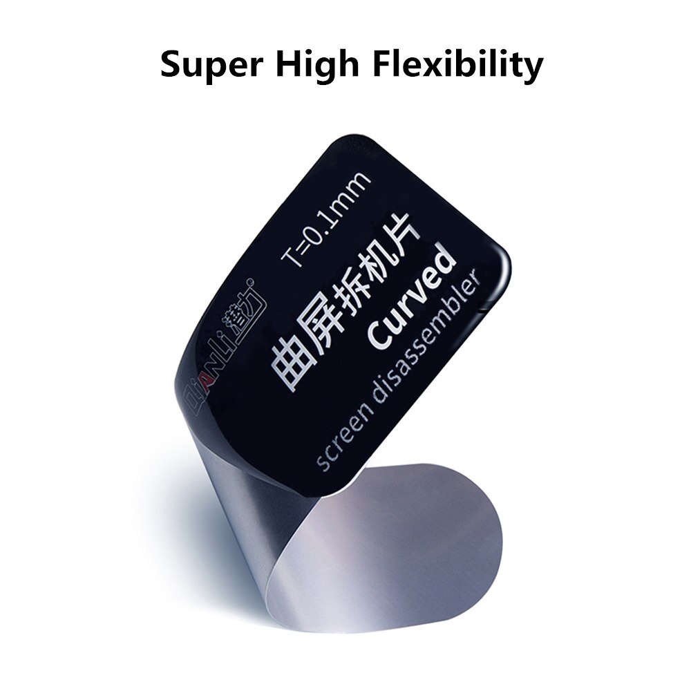 Qianli telefono cellulare curvo schermo LCD apertura leva strumenti Display cellulare Ultra sottile flessibile in acciaio inossidabile leva leva Spudger