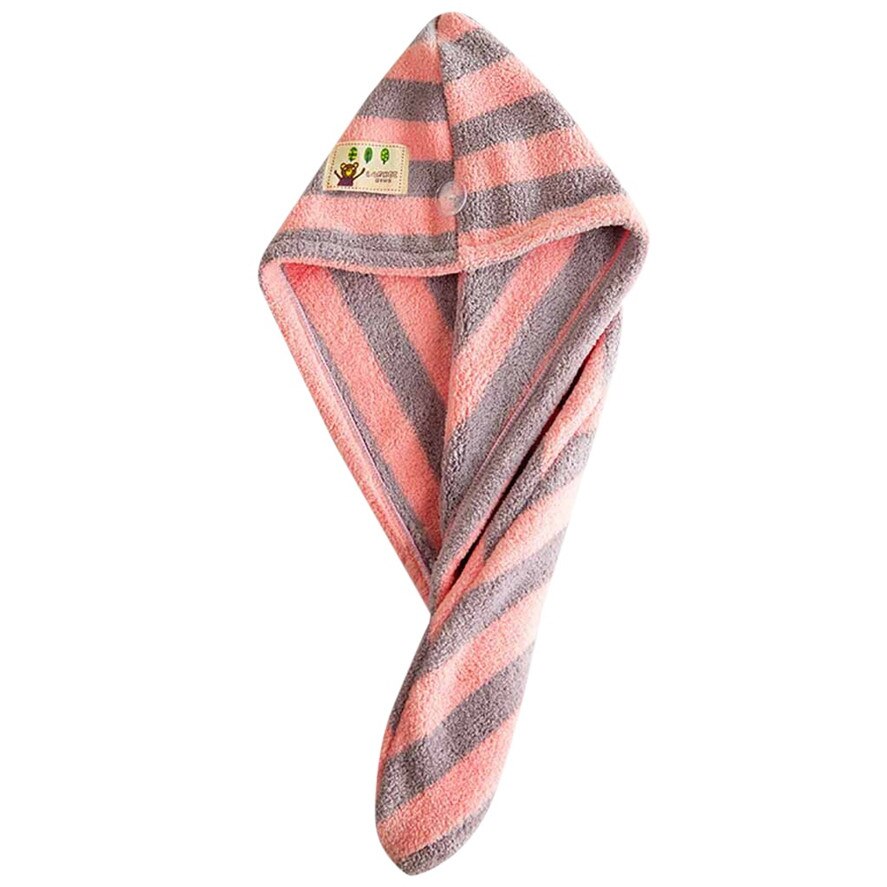 Droog Haar Handdoek Hoed 1PC Soft Microfiber Haar Tulband Snel Droog Haar Hoed Gewikkeld Handdoek Badmuts Handdoeken 0909 #30: PP / S