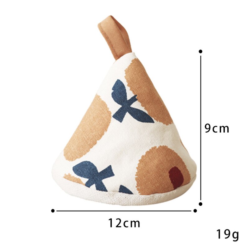 Kitchen Gloves While Cooking Protect Hands Non-Slip Heat Resistant Kitchen Accessories For Pot Holder XHC88: brown apple