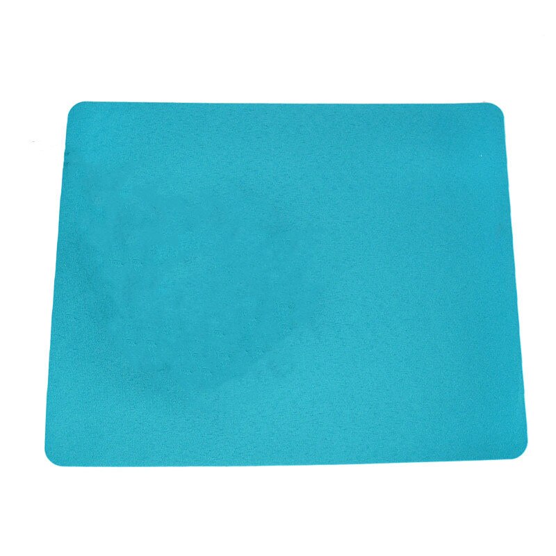 1Pc Ultradunne Optische Mousepad Anti-Slip Mouse Pad Matten Voor Gaming Laptop Mousepad: Blauw